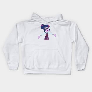 Singing Crystal Prep Twilight Sparkle Kids Hoodie